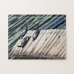 Stoppen met draaien legpuzzel