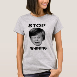 Stoppen met draaien t-shirt
