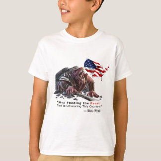 STOPPEN met het voeden van het Beest T-shirt
