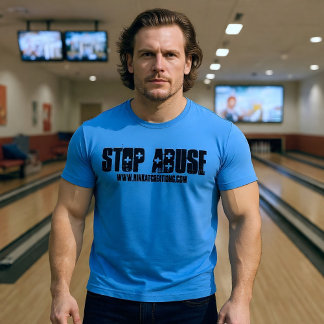 Stoppen met misbruik Tri-Blend shirt