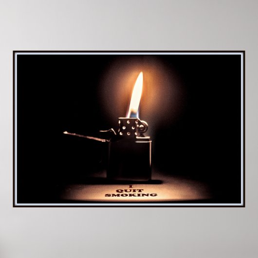 Stoppen met roken poster (Voorkant)