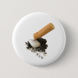 Stoppen met roken ronde button 5,7 cm