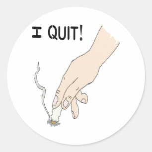 Stoppen met roken Sticker