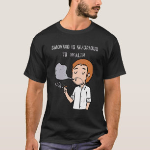 Stoppen met roken Stoppen met roken Roken is schad T-shirt