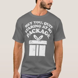 Stoppen met staren naar mijn pakket t-shirt