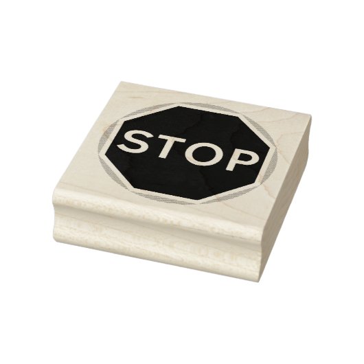 Stoppen Rubberstempel (Stempel)