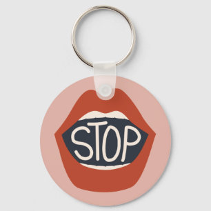 Stoppen Sleutelhanger