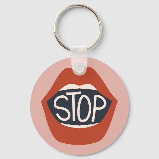 Stoppen Sleutelhanger (Voorkant)