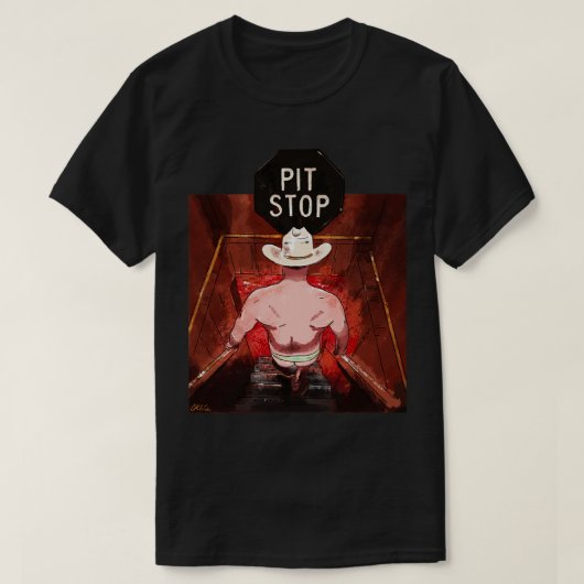 Stoppen T-shirt (Design voorkant)