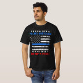 Stoppez avec les policiers Donald Trump T-Shirt (Devant entier)