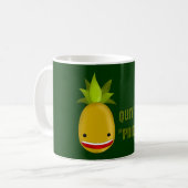 Stoppez votre tasse d'ananas de Kawaii d'ing de (Devant gauche)