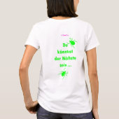 Stoppt Borreliose T-shirt (Achterkant)
