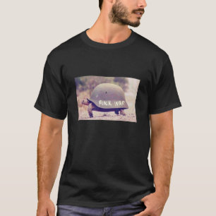 Stopt de oorlog Geen oorlog Vrede Voor Wereld Schi T-shirt