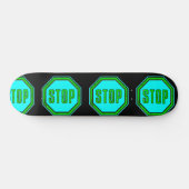 Stopteken Skateboard (Horizontaal)