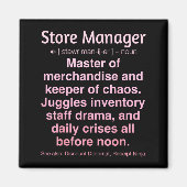 Store Manager  Magneet (Voorkant)