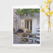 Storefront in de Provence, Frankrijk Kaart (Gele Bloem)