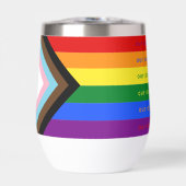 Stories Matter Gay Pride Intersection Rainbow Flag (Voorkant)