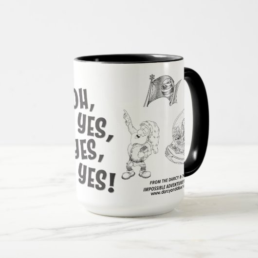 Stories of a Swedish Elf Mug - cover and stickers (Devant droit)