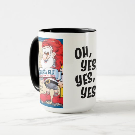Stories of a Swedish Elf Mug - cover and stickers (Devant gauche)