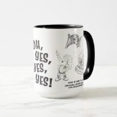 Stories of a Swedish Elf Mug - cover and stickers Mok (Voorkant rechts)