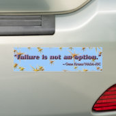 Storing bumper sticker (Op auto)