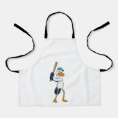 Stork at Baseball Schort (Voorkant)
