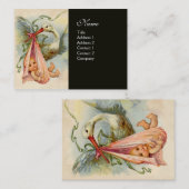 STORK BABY SHOWER 2, zwart Visitekaartje (Voorkant / Achterkant)