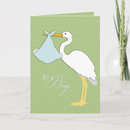 Stork Boy Kaart (Voorkant)