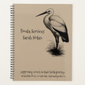 Stork Doula Promotional Business Planner (Voorkant)
