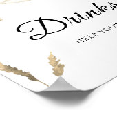 STORK - DRINKEN, HELP JEZELF POSTER (Hoek)