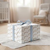 Stork Gift Wrap voor Precious Arrivals! Inpakpapier Vel