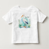 Stork Nursery set Baby pop Kinder Shirts (Voorkant)