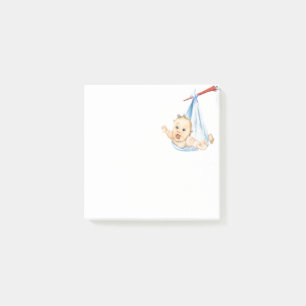 Stork Porte Un Bébé Post-it® Notes
