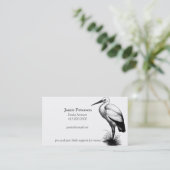 Stork roept de Doula Visitekaartjes (Staand voorkant)