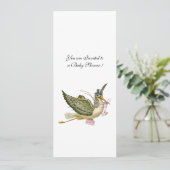 STORKBABY SHOWER, KAART (Staand voorkant)