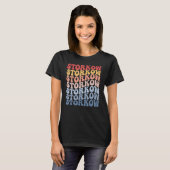 Storkow City Groovy Retro T-shirt (Voorkant volledig)