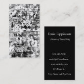 Storm Abstract Visitekaartje (Voorkant / Achterkant)