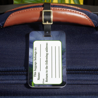 Storm Acryl Pour Geïnspireerd Bagagelabel