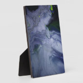 Storm Acrylic Pour Painting Plaque Fotoplaat (Zijkant)