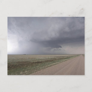 Storm bedreigen briefkaart