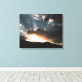 Storm benaderen canvas afdruk (Insitu (Houten vloer))