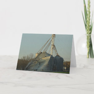 Storm beschadigde korrels kaart