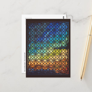 Storm bij Zee Quilt Briefkaart