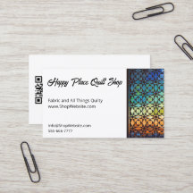 Storm bij Zee Quilt Volledig  Biz Kaarten