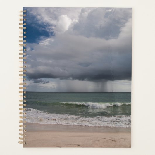 Storm boven de Atlantische Oceaan Planner (Voorkant)