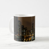 Storm brouwen boven Chicago Coffee Mok (Voorkant links)