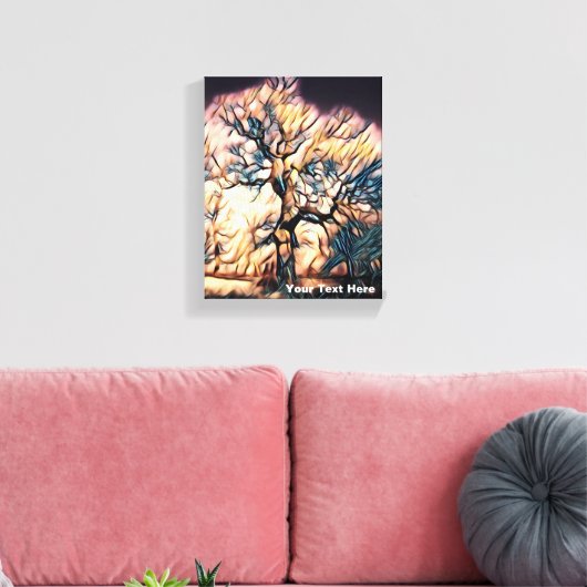 Storm Canvas Afdruk (Insitu (Woonkamer))