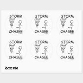 Storm Chasee Ronde Sticker (Vel)