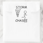 Storm Chasee Ronde Sticker (Tas)
