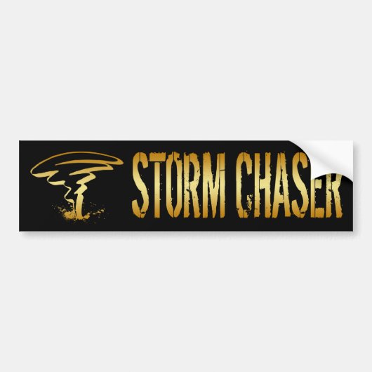 STORM CHASER BUMPERSTICKER (Voorkant)